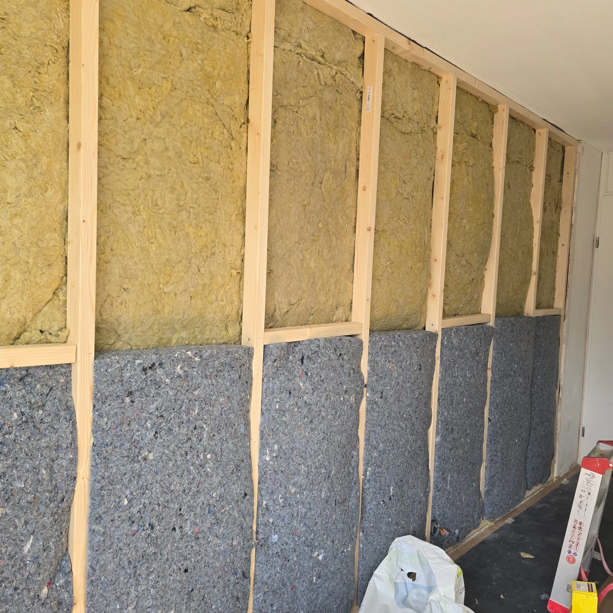 isolatie voor geluid materialen